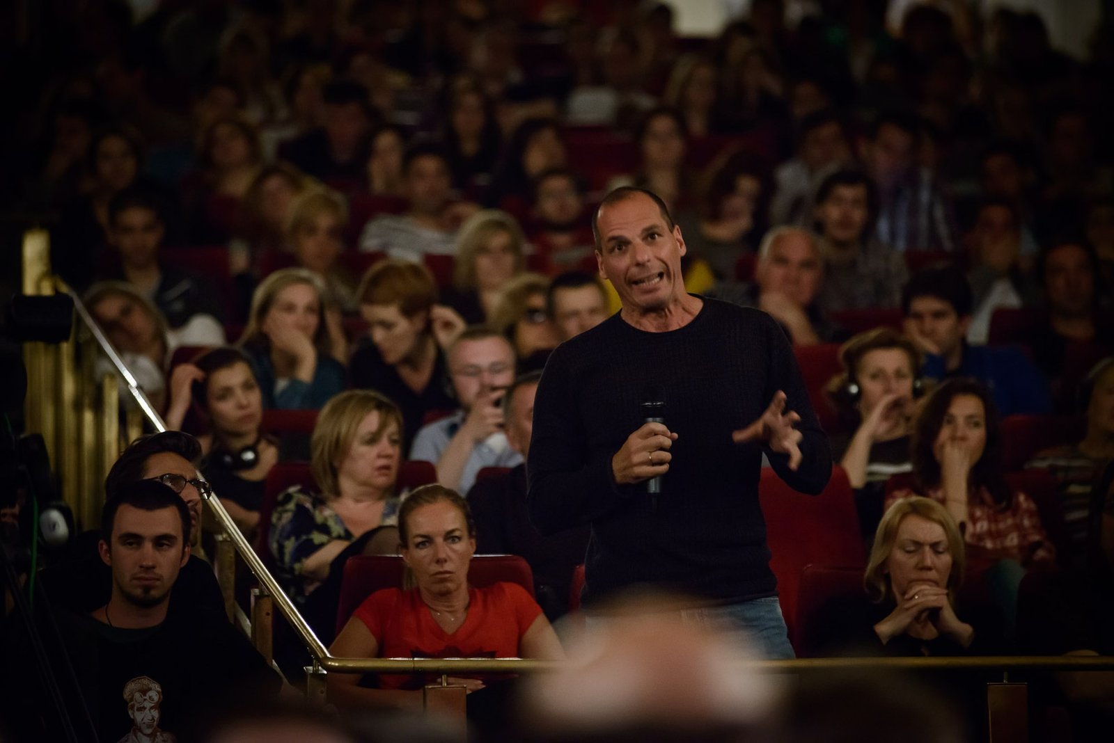 Yanis Varoufakis speaking on Subversive Festival 2013 in Zagreb.