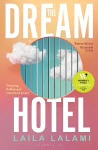 Front cover of the hardback version of The Dream Hotel.