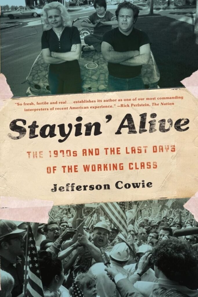 The front cover of Stayin' Alive